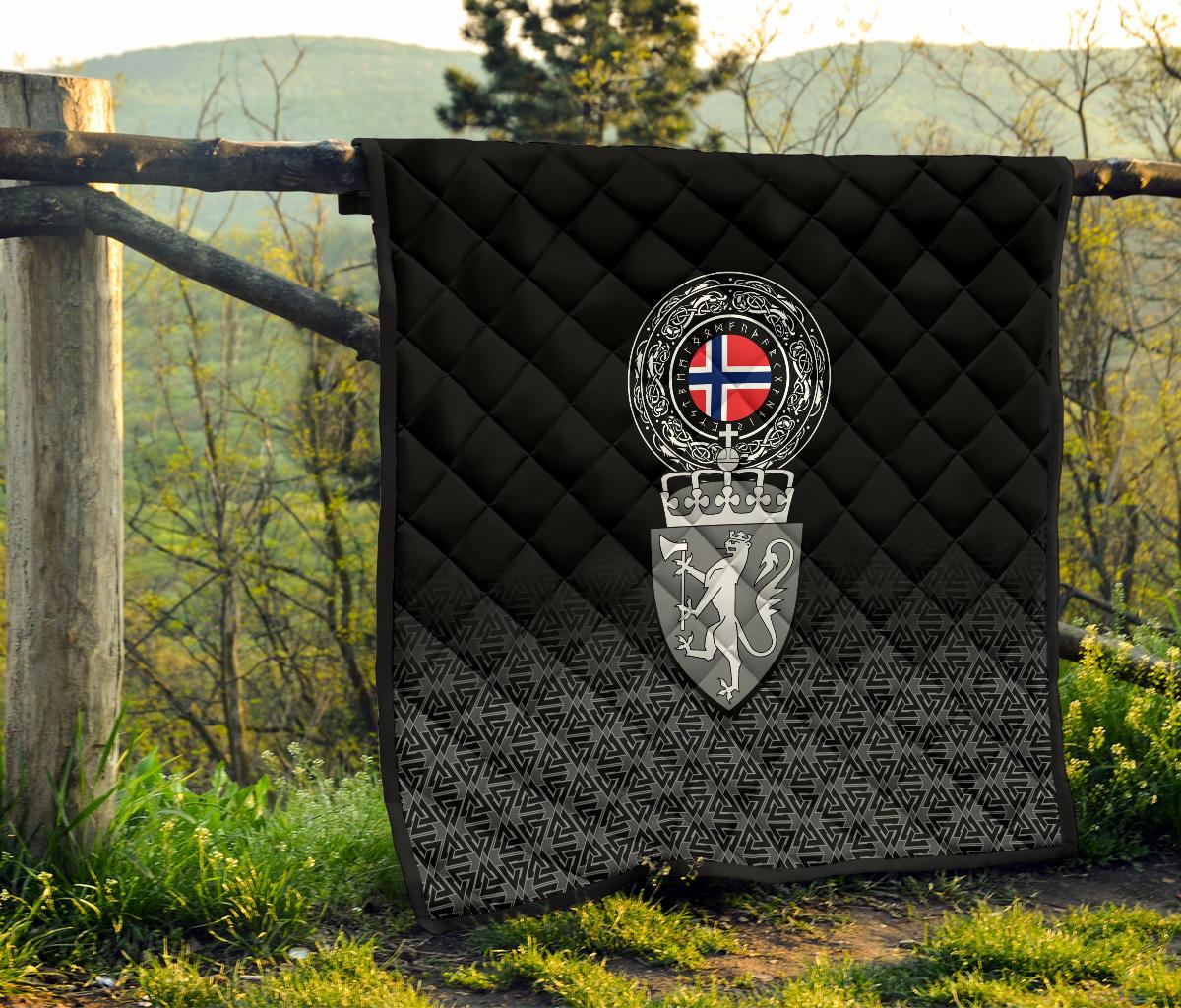 Viking Premium Quilt - Norway Coat Of Arms RLT12 - Wonder Print Shop