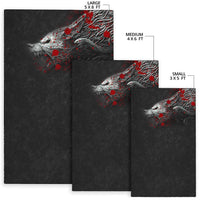 Viking Area Rug, Fenrir Blood RLT12 - Wonder Print Shop