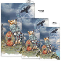 Viking Area Rug, Corgi RLT12 - Wonder Print Shop