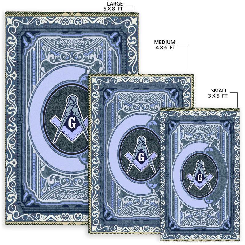 Wonder Print Shop Area Rug Freemason G12 Style LT10 - Wonder Print Shop