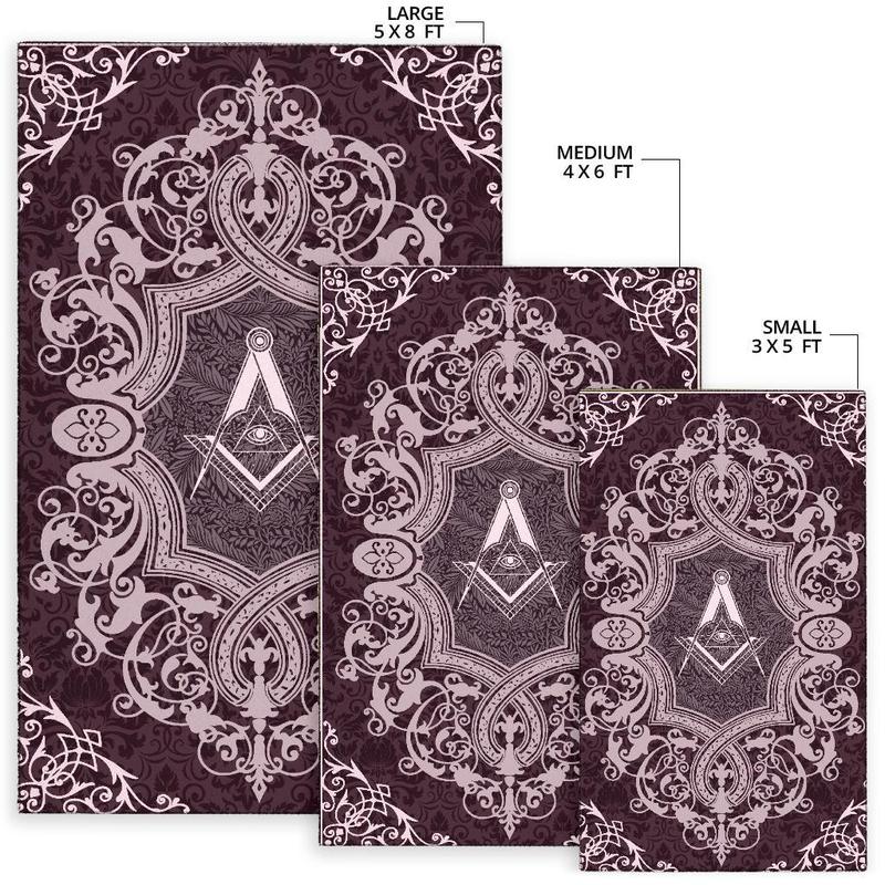 Wonder Print Shop Area Rug Freemason G16 Style LT10 - Wonder Print Shop