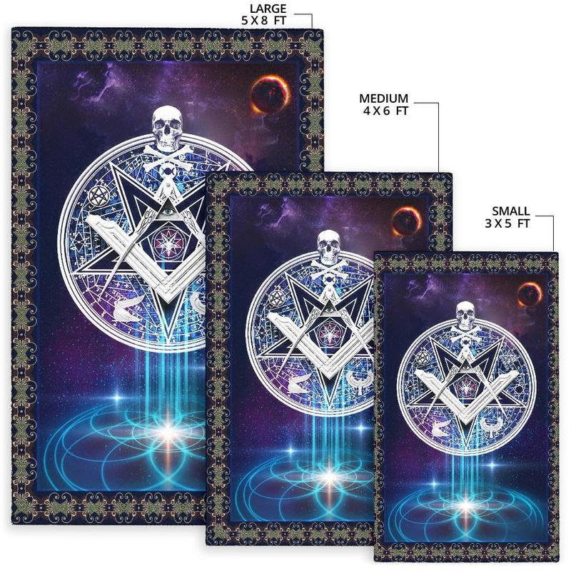 Wonder Print Shop Area Rug Freemason G6 Style LT10 - Wonder Print Shop