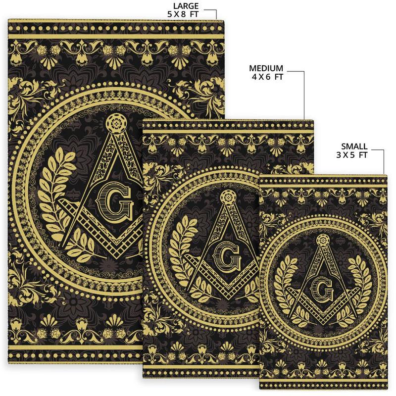 Wonder Print Shop Area Rug Freemason G8 Style LT10 - Wonder Print Shop