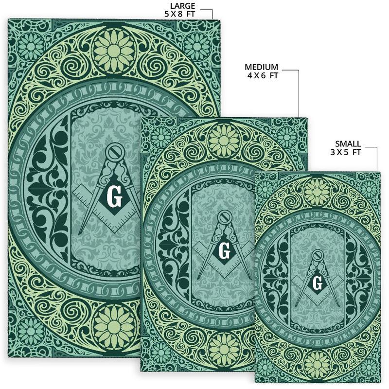 Wonder Print Shop Area Rug Freemason G17 Style LT10 - Wonder Print Shop