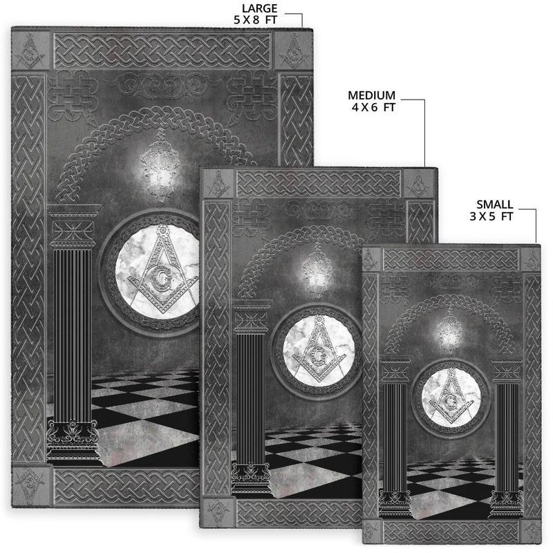 Wonder Print Shop Area Rug Freemason G9 Style LT10 - Wonder Print Shop
