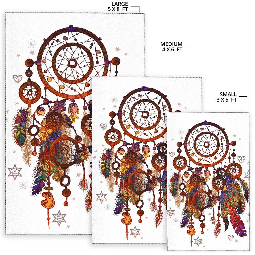 Dreamcatcher Native American Pride Area Rug LT10 - Wonder Print Shop