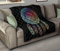 Mandala Dreamcatcher Native American Premium Quilt LT10 - Wonder Print Shop