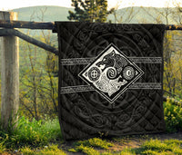 Vikings Premium Quilt The Wolves, Skoll and Hati RLT12 - Wonder Print Shop