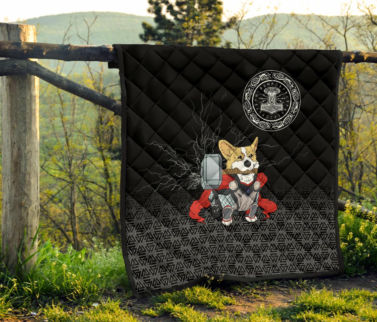 Viking Premium Quilt - The Mighty Thorgi RLT12 - Wonder Print Shop