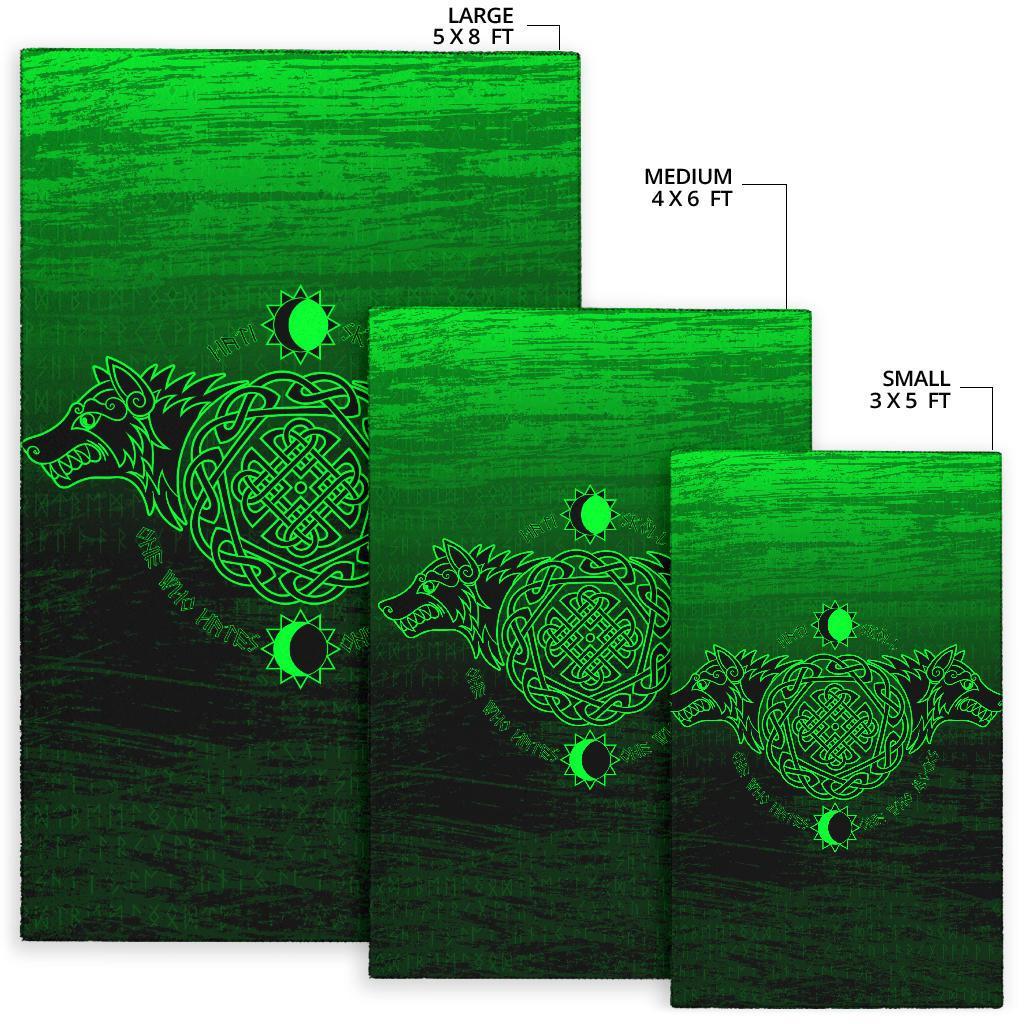 Viking Area Rug, Skoll and Hati RLT12 - Wonder Print Shop