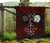 Viking Premium Quilt Raven Of Odin and Symbol Viking On Blood Background RLT12 - Wonder Print Shop