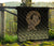 Viking Premium Quilt Owl Celtic On Triskels Background RLT12 - Wonder Print Shop