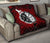 Viking Premium Quilt Raven Of Odin and Symbol Viking On Blood Background RLT12 - Wonder Print Shop