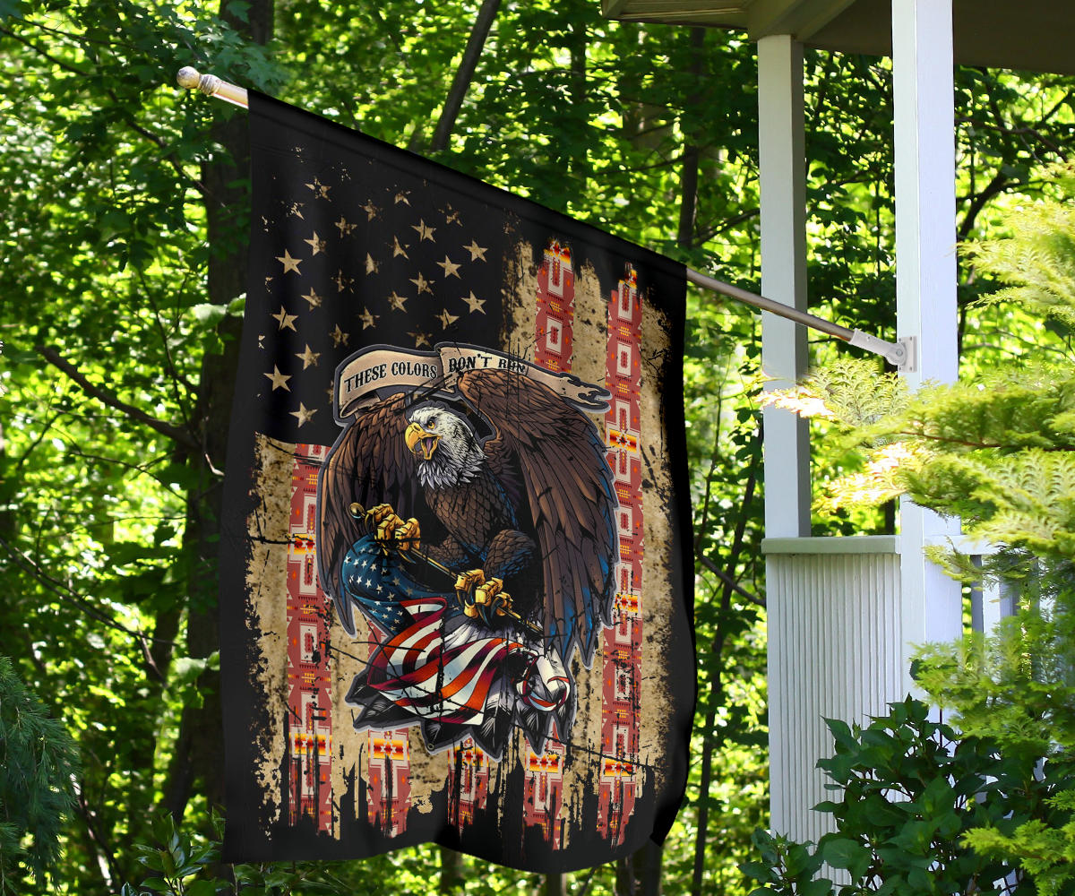 Eagle Native American Flag Decor LT10 - Wonder Print Shop