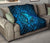 Viking Premium Quilt - Raven Odin Celtic Cyan RLT12 - Wonder Print Shop