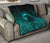 Viking Premium Quilt, Ethnic Odin Raven Cyan RLT12 - Wonder Print Shop