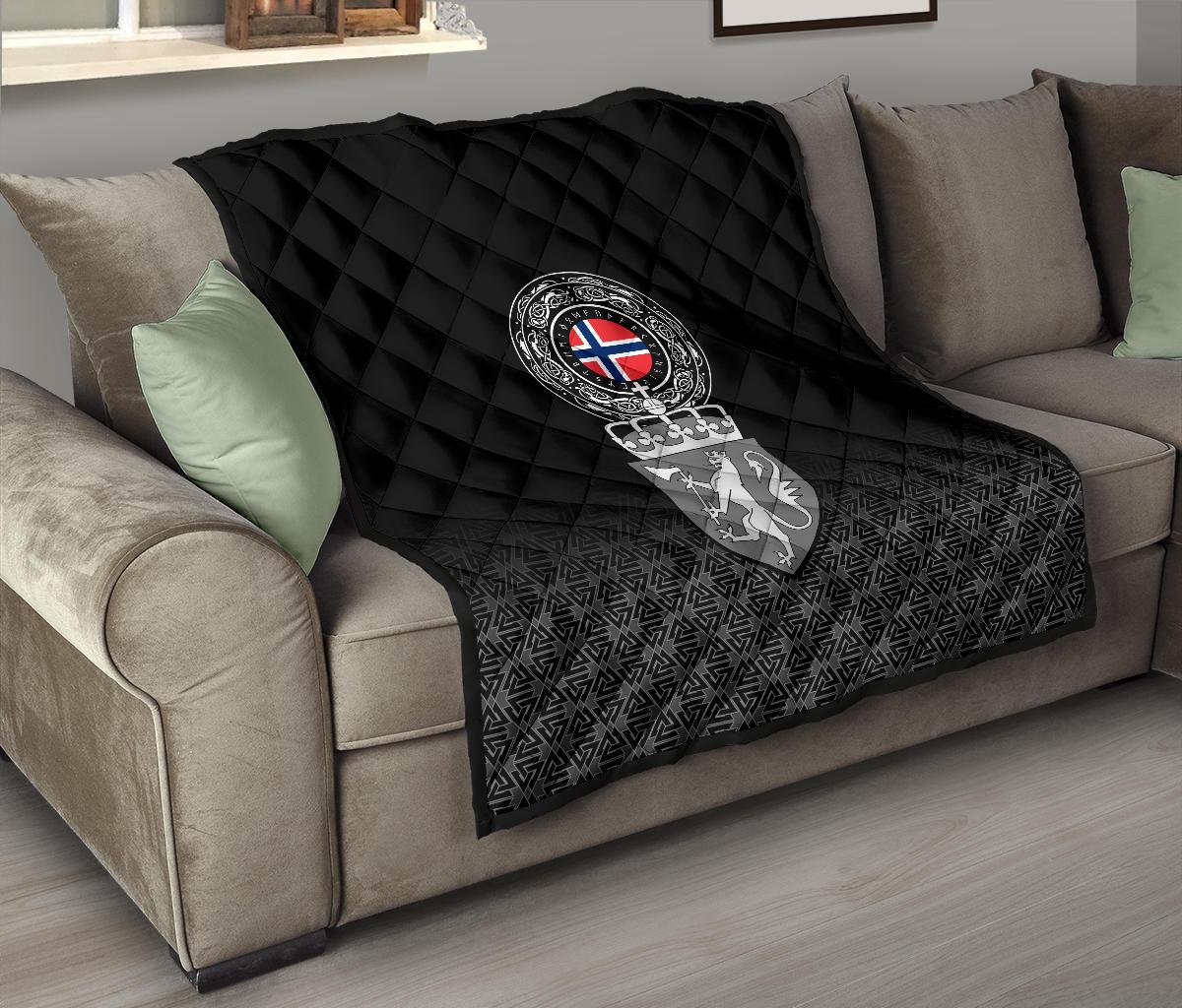 Viking Premium Quilt - Norway Coat Of Arms RLT12 - Wonder Print Shop