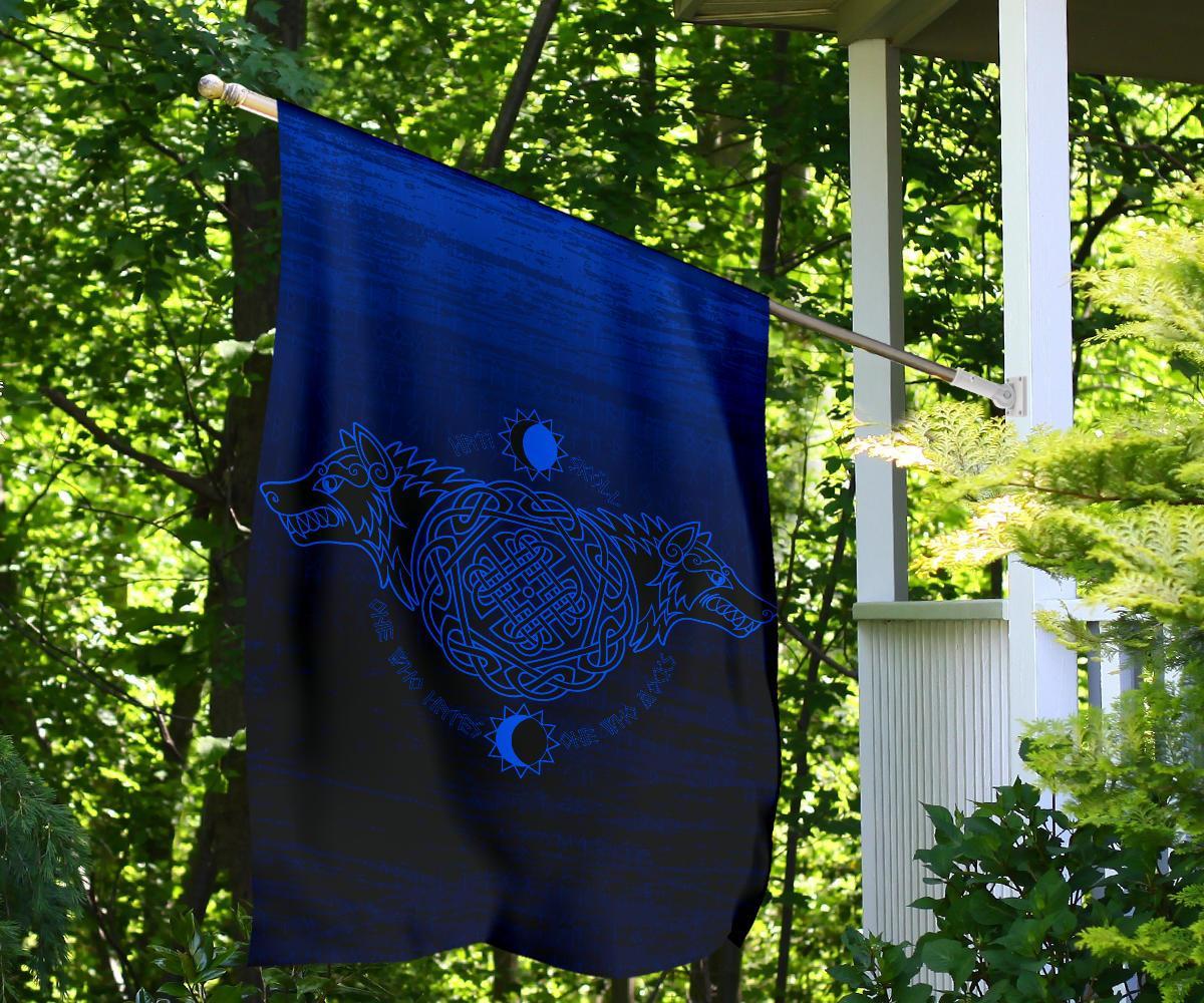 Viking Flag, Skoll and Hati RLT12 - Wonder Print Shop