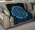 Viking Premium Quilt - Raven Celtic Cyan RLT12 - Wonder Print Shop