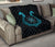 Viking Premium Quilt, Aegishjalmur Helm Of Awe Blue Edition RLT12 - Wonder Print Shop