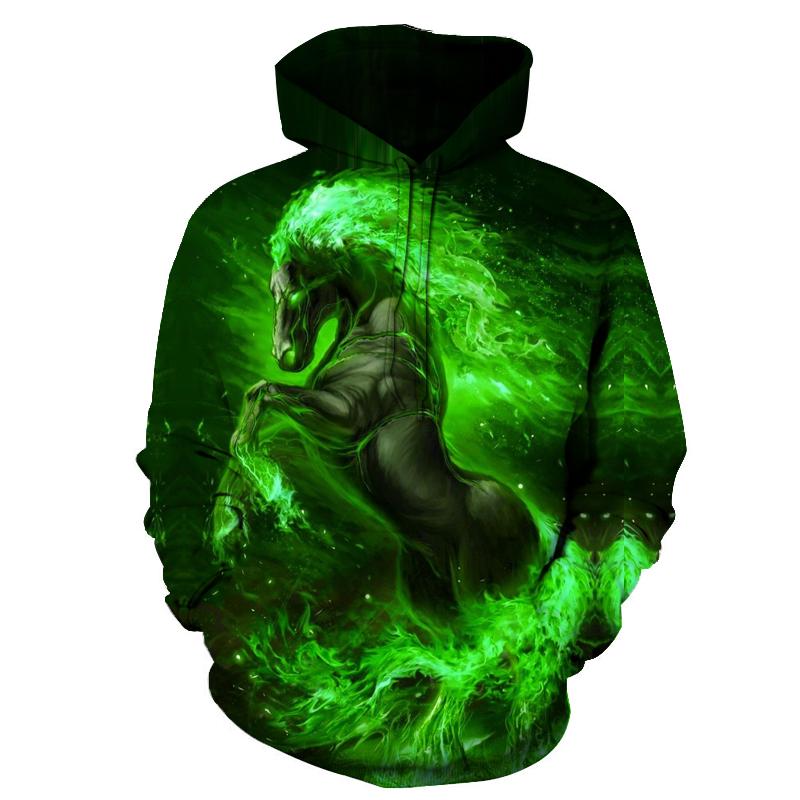 Blue Light Wolf Native American Hoodie LT10 - Wonder Print Shop