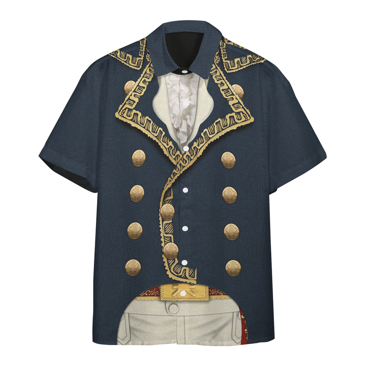 Marquis de Lafayette Hawaiian Shirt Gilbert du Motier LT8 - Wonder Print Shop