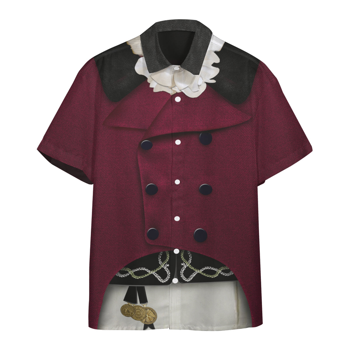 Aaron Burr Costume Hawaiian Shirt LT8 - Wonder Print Shop