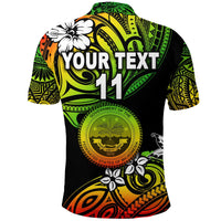Custom Federated States of Micronesia Polo Shirt Unique Vibes Reggae LT8 - Wonder Print Shop