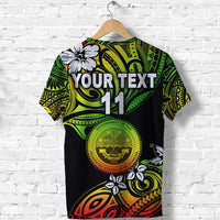 Custom Federated States of Micronesia T Shirt Unique Vibes Reggae LT8 - Wonder Print Shop