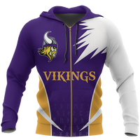 Viking Active Zip Hoodie RLT12 - Wonder Print Shop