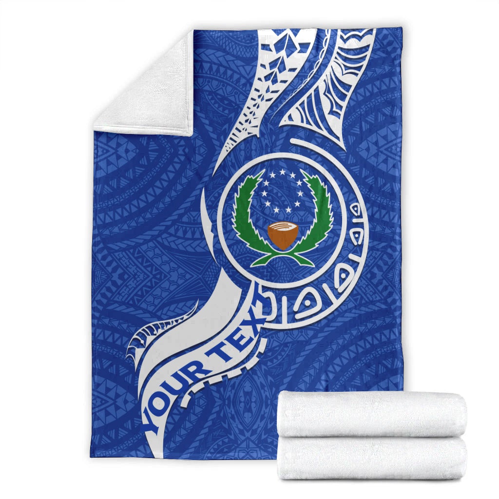 custom-personalised-pohnpei-blanket-micronesia-pride-blue