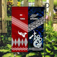 New Zealand and Tonga Flag Together Blue LT8 - Wonder Print Shop
