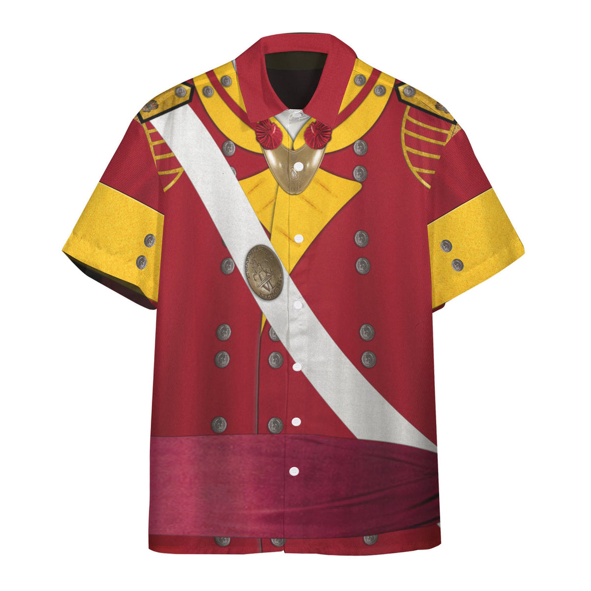 6th Foot Officer Grenadier Company Hawaiian Shirt LT8 - Wonder Print Shop