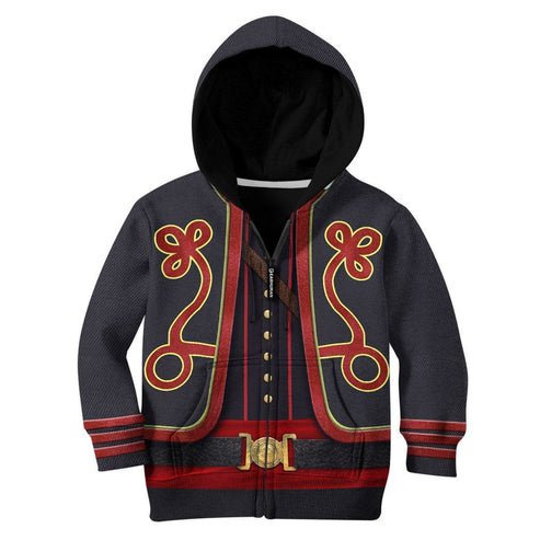 9th New York Volunteer Hawkins Zouaves Custom KID Zip Up And Pullover Hoodie LT8 - Wonder Print Shop