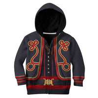 9th New York Volunteer Hawkins Zouaves Custom KID Zip Up And Pullover Hoodie LT8 - Wonder Print Shop