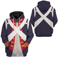British Foot Artillery Hoodie LT8 - Wonder Print Shop