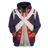 British Foot Artillery Hoodie LT8 - Wonder Print Shop