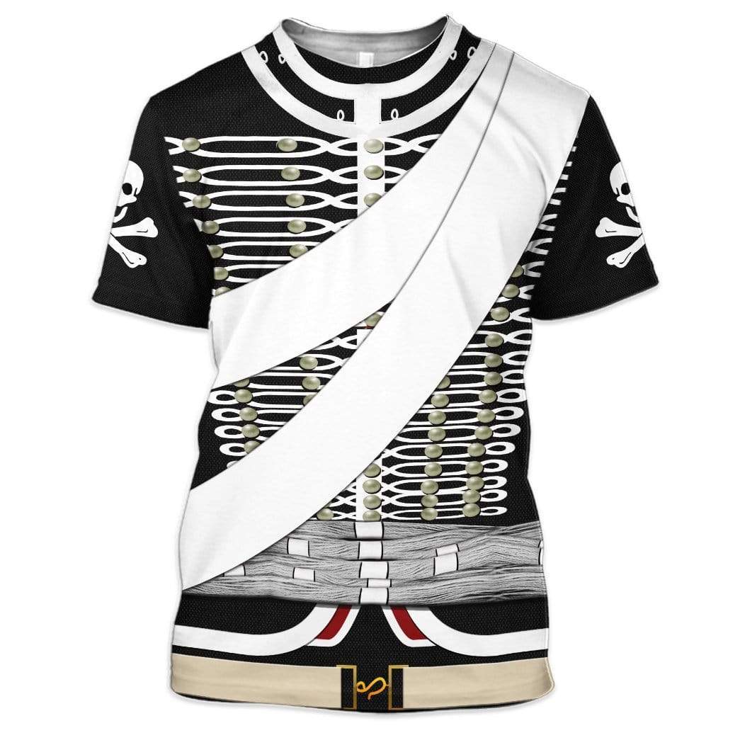 Hussard De La Mort T Shirt LT8 - Wonder Print Shop