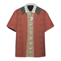 George Washington Costume Hawaiian Shirt LT8 - Wonder Print Shop