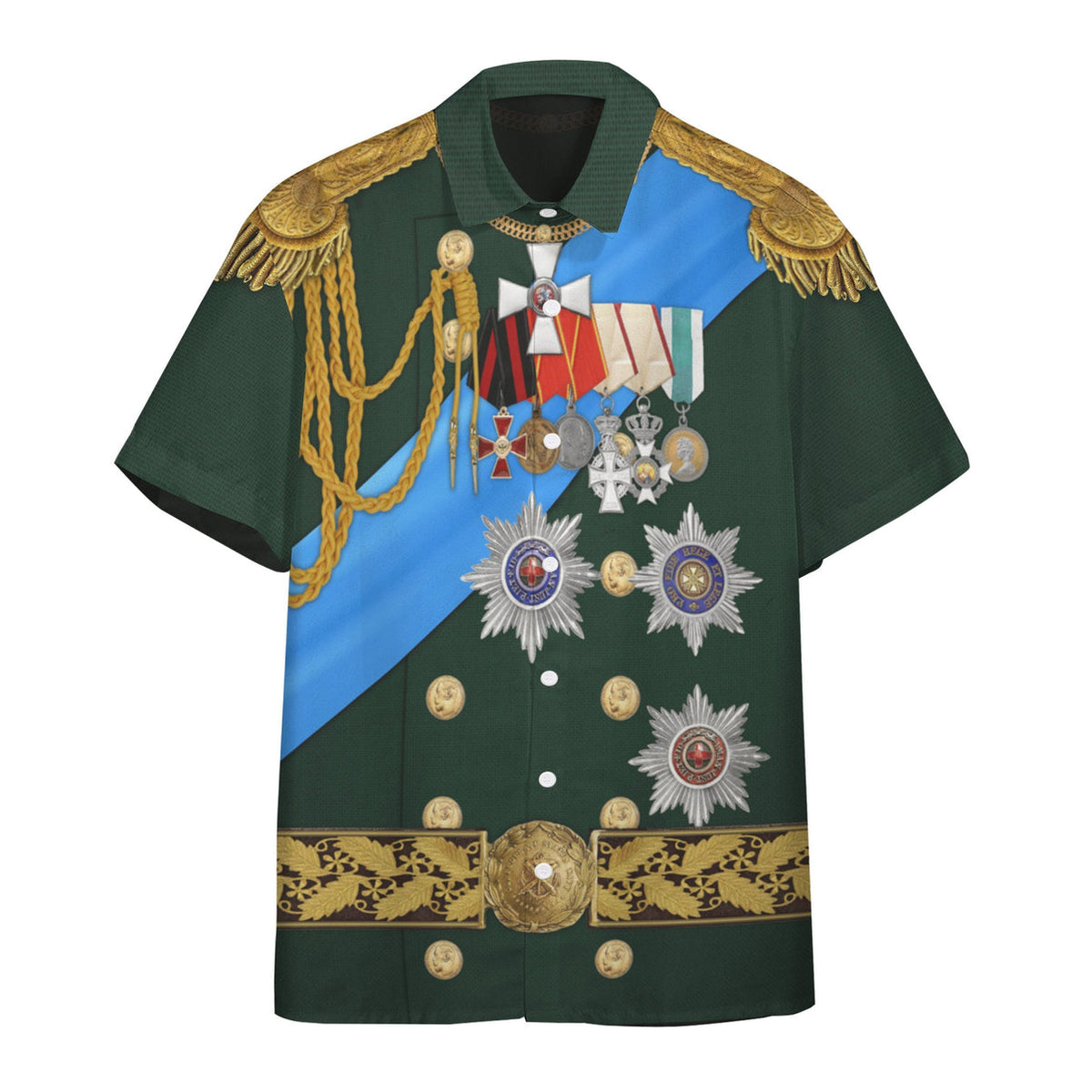 Nicholas II Costume Hawaiian Shirt LT8 - Wonder Print Shop