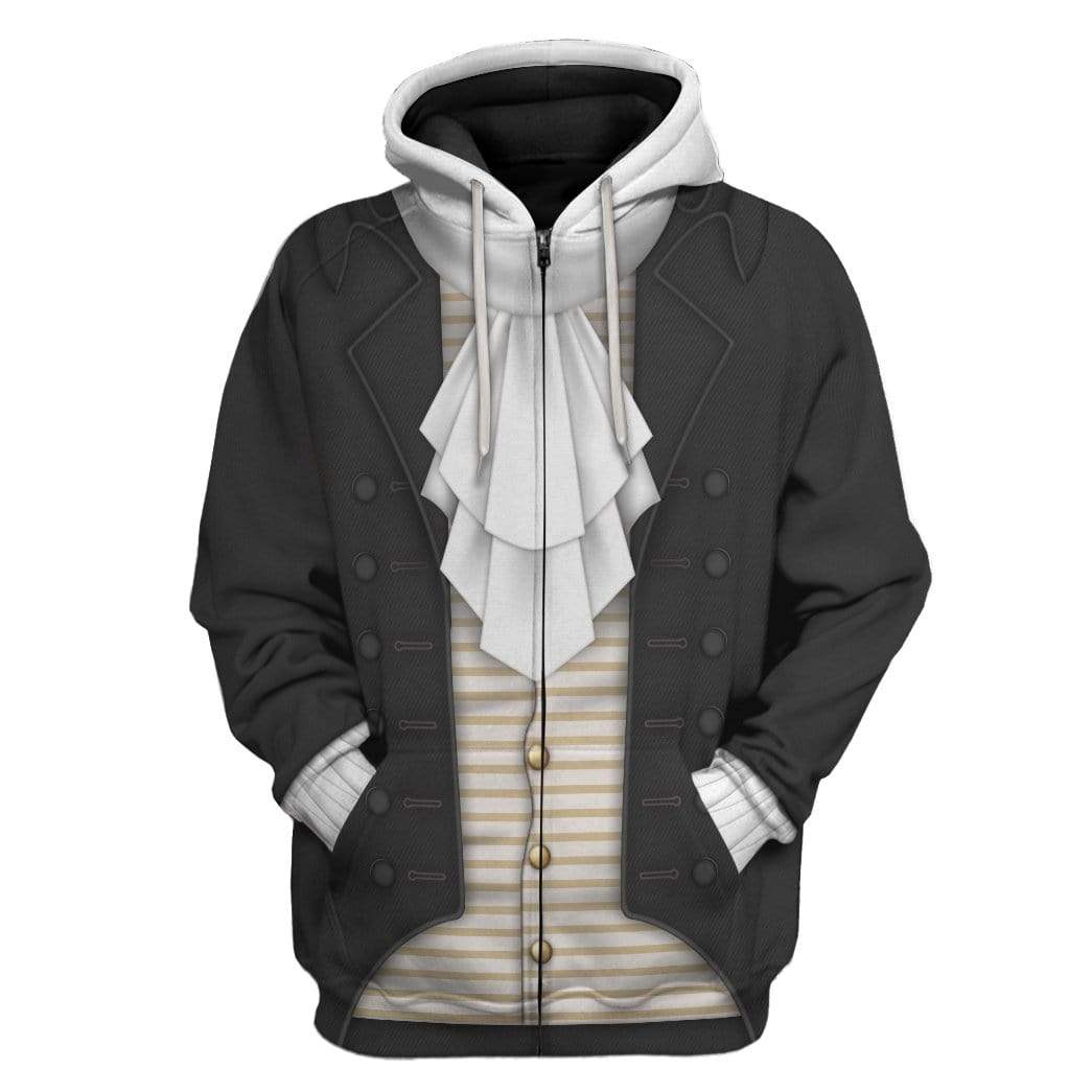 Thomas Jefferson Hoodie Original Style LT8 - Wonder Print Shop