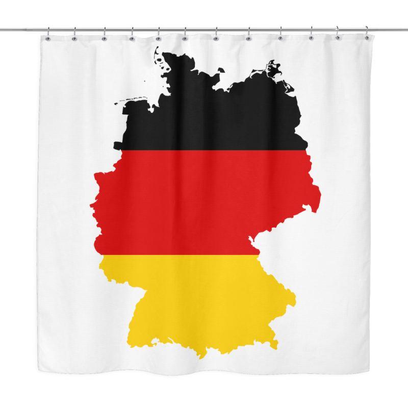 germany-map-shower-curtain