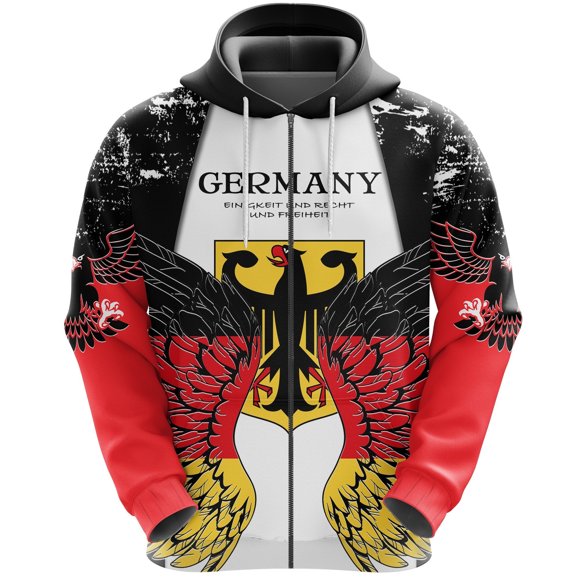 germany-eagle-wings-zip-hoodie