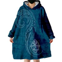 Guam Hafa Adai Pattern Style Wearable Blanket Hoodie - Wonder Print Shop