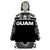 Guam Polynesian Black And White Wearable Blanket Hoodie - Wonder Print Shop