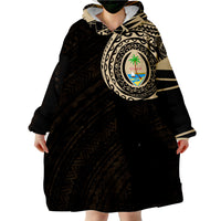 Guam Polynesian Tattoo New Update Wearable Blanket Hoodie - Wonder Print Shop