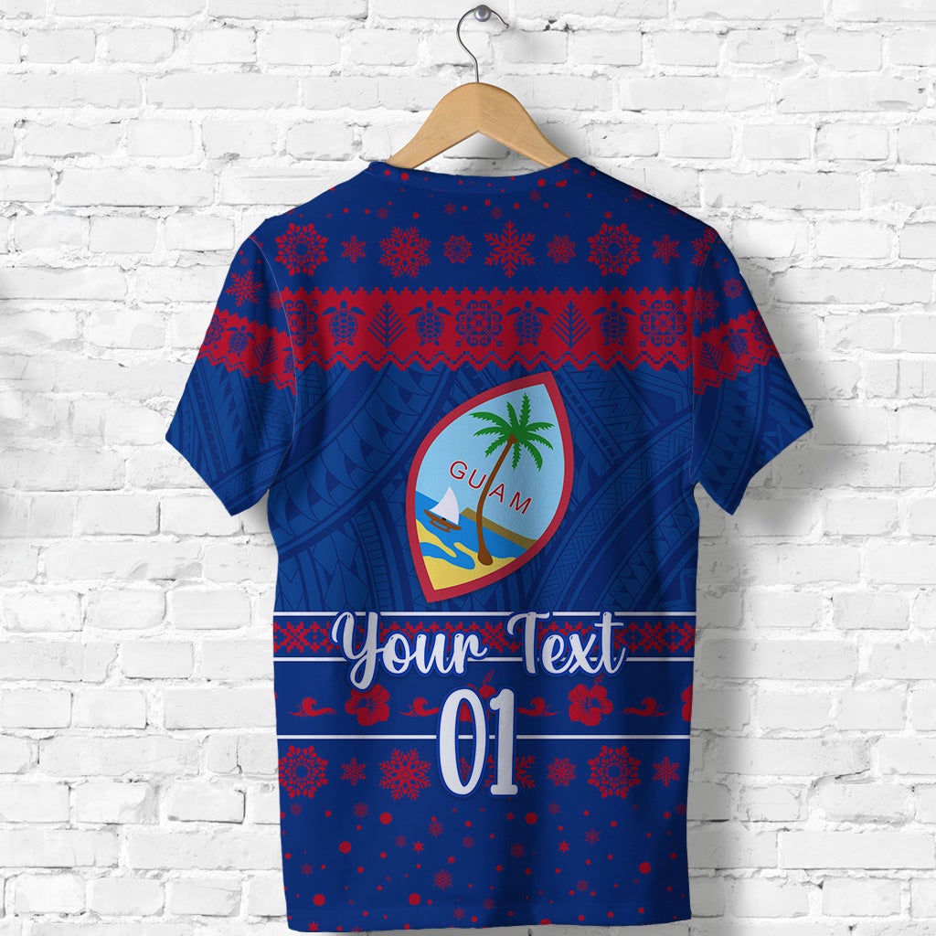 Custom Guam Christmas T Shirt Simple Style LT8 - Wonder Print Shop