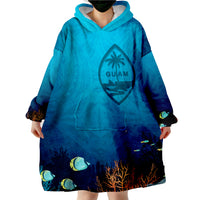 Guam Under Sea Wearable Blanket Hoodie - Wonder Print Shop