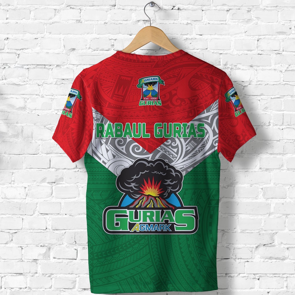 Papua New Guinea Agmark Rabaul Gurias T Shirt Rugby Green LT8 - Wonder Print Shop