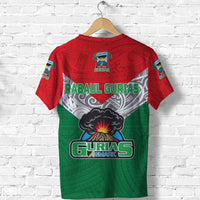 Papua New Guinea Agmark Rabaul Gurias T Shirt Rugby Green LT8 - Wonder Print Shop